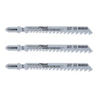 Bosch 2608665071 Bosch Carbide Jigsaw Blades T144DHM (for Wood, Metal & PVC) - Pack of 3 £8.99